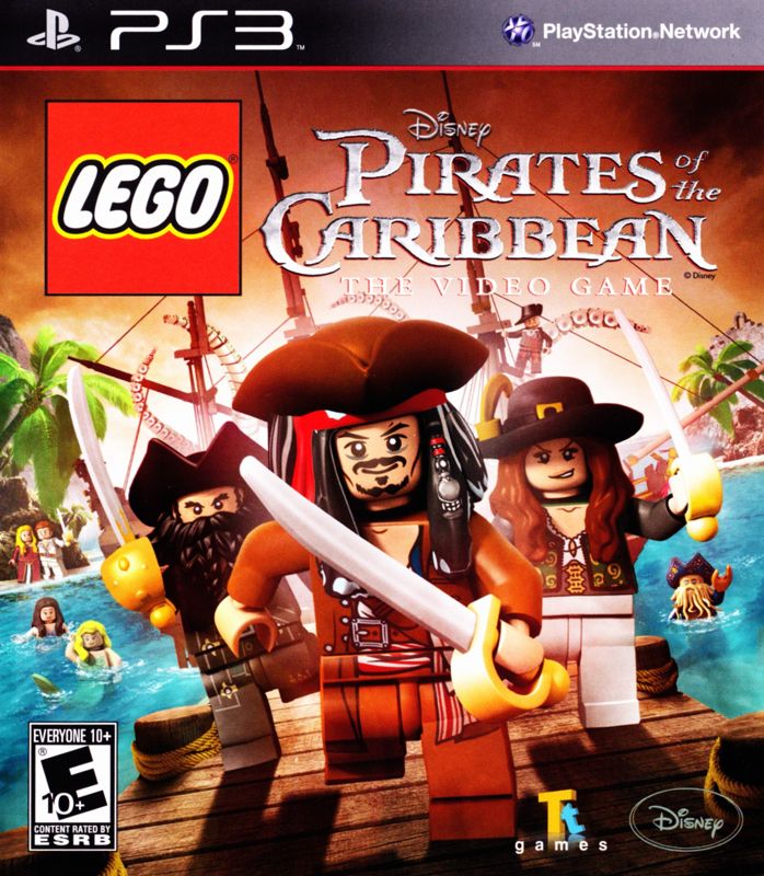 Lego Pirates Of The Caribbean box art for Playstation 3